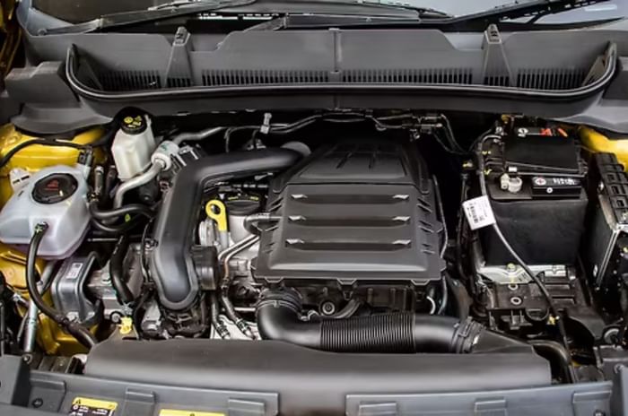 Volkswagen Taigun facelift spied testing for the first time